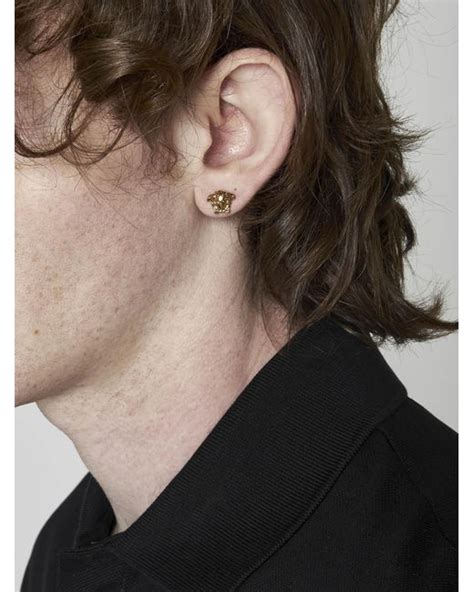 versace earrings for men|male designer earrings.